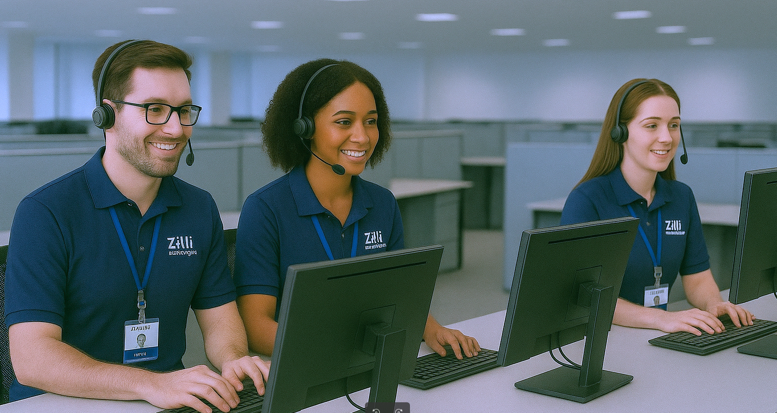 Imagem representando o contact center